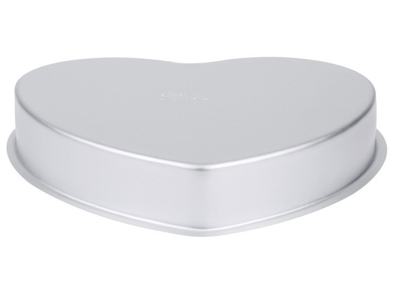 RK Bakeware China Foodservice NSF 142*134*55 آلومینیوم شکل قلب کیک پان پایین
