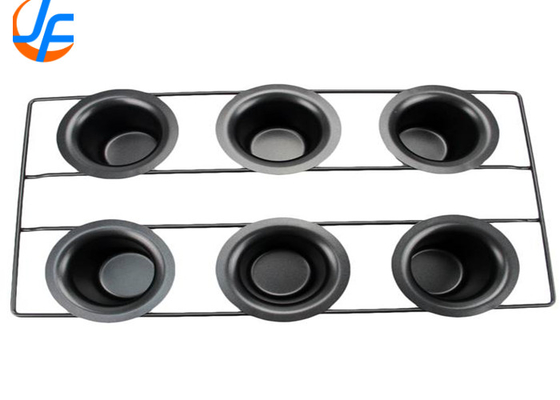 RK Bakeware China Foodservice NSF 6 فنجان از فولاد ضد زنگ پاپوپر