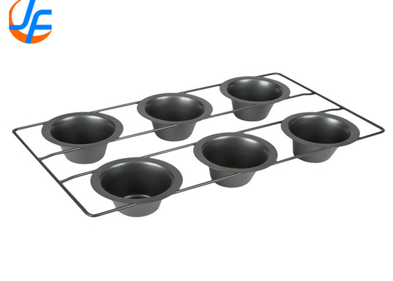 RK Bakeware China Foodservice NSF 6 فنجان از فولاد ضد زنگ پاپوپر