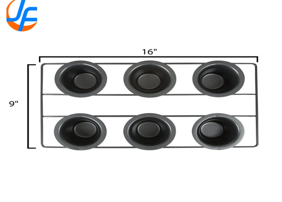 RK Bakeware China Foodservice NSF 6 فنجان از فولاد ضد زنگ پاپوپر
