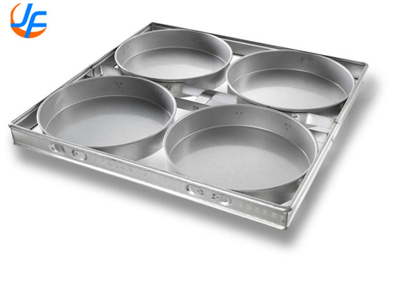 RK Bakeware China Foodservice شیکاگو فلزی 6 بند آلومینیوم گرد پنیر کیک پکیج