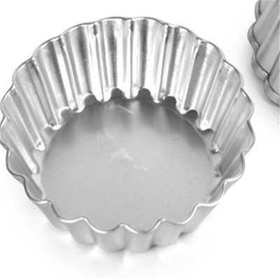 Rk Bakeware China-5 7/8&quot; X 1 1/2&quot; فلوت غیر چسبنده تورت عمیق / کیچ پان با کف قابل برداشتن