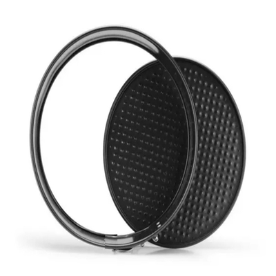 Rk Bakeware چین مستطیل دور قابل جدا کردن آلومینیوم آنودیزه قالب کیک کیک پان کیک قوطی