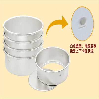 Rk Bakeware چین مستطیل دور قابل جدا کردن آلومینیوم آنودیزه قالب کیک کیک پان کیک قوطی