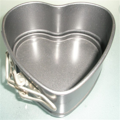 RK Bakeware China Foodservice NSF آلومینیوم شکل قلب کیک پان پنکیک پنکیک کیک قالب
