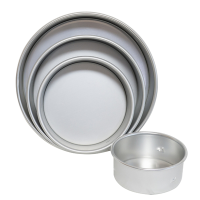 Rk Bakeware China-Commercial Round Aluminum Layer Cake Tin Cake Mold/ Mould شکل و قالب کیک لاستیکی