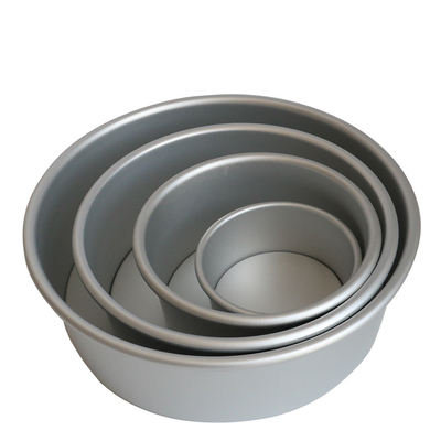 Rk Bakeware China-Commercial Round Aluminum Layer Cake Tin Cake Mold/ Mould شکل و قالب کیک لاستیکی