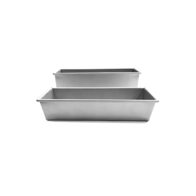 26.9*14*7.6CM ضد چسب تک 1.5LBS آلومینیوم فولاد نان پختن تنبل نان پختن سینی توست جعبه نان قالب نان نان پختن