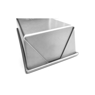 ضد چسب 24.1X12.7X7.6CM واحد آلومینیوم فولاد نان نان نان نان سینی سینی توست جعبه نان قالب گیری پلمن نان نان