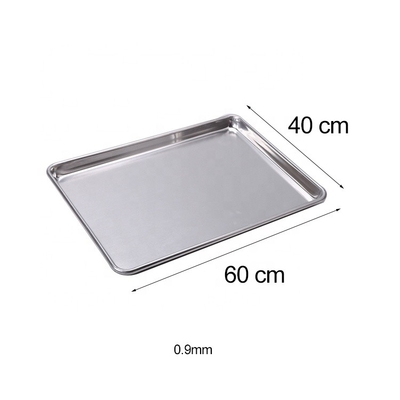 سینی پختن 40x60 سانتی متر فلزی سینی پختن سیم در لبه سینی پختن آلومینیومی سینی پختن 1 میلی متر