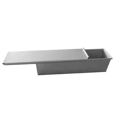 42.2*11.5*10.3CM Non Stick Pullman Loaf Pan Pan Toast Box With Lids سینی نان نان آلومینیوم فولاد با سینی نان