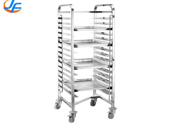 RK Bakeware China Foodservice NSF سفارشی دو فان ریک سینی نان پختن Trolley Trolley Trolley