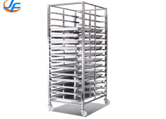 RK Bakeware China Foodservice NSF سفارشی دو فان ریک سینی نان پختن Trolley Trolley Trolley