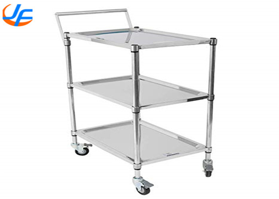 RK Bakeware China Foodservice NSF 3 Tier استیل ضد زنگ سبد خدمات سبد توزیع مواد استیل ضد زنگ