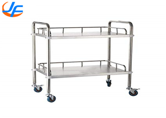 RK Bakeware China Foodservice 2/3/4 Tiers استیل Trolley Service Cart ، توزیع مواد استیل فولادی