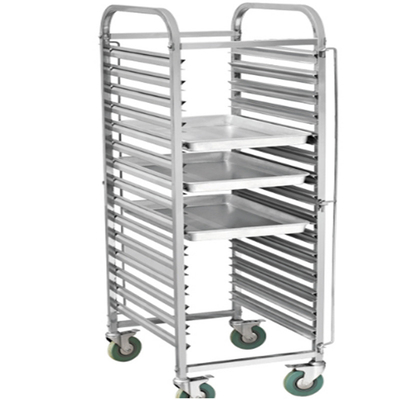 201 304 316 فولاد ضد زنگ درجه غذایی 32 سینی سینی سینی / Gastronorm Trolley / Food Trolley برای فروش