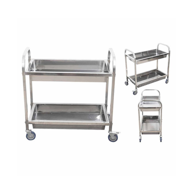 RK Bakeware China Foodservice NSF دو خط سینی ریک Trolley فولاد ضد زنگ Trolley نانوایی
