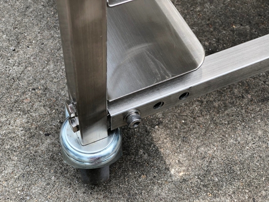 Rk Bakeware چین-فولاد ضد زنگ Z Frame Nesting Rack Trolley برای تولید نانوایی