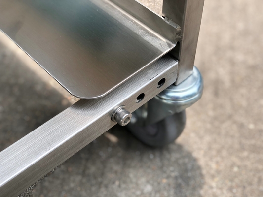 Rk Bakeware چین-فولاد ضد زنگ Z Frame Nesting Rack Trolley برای تولید نانوایی